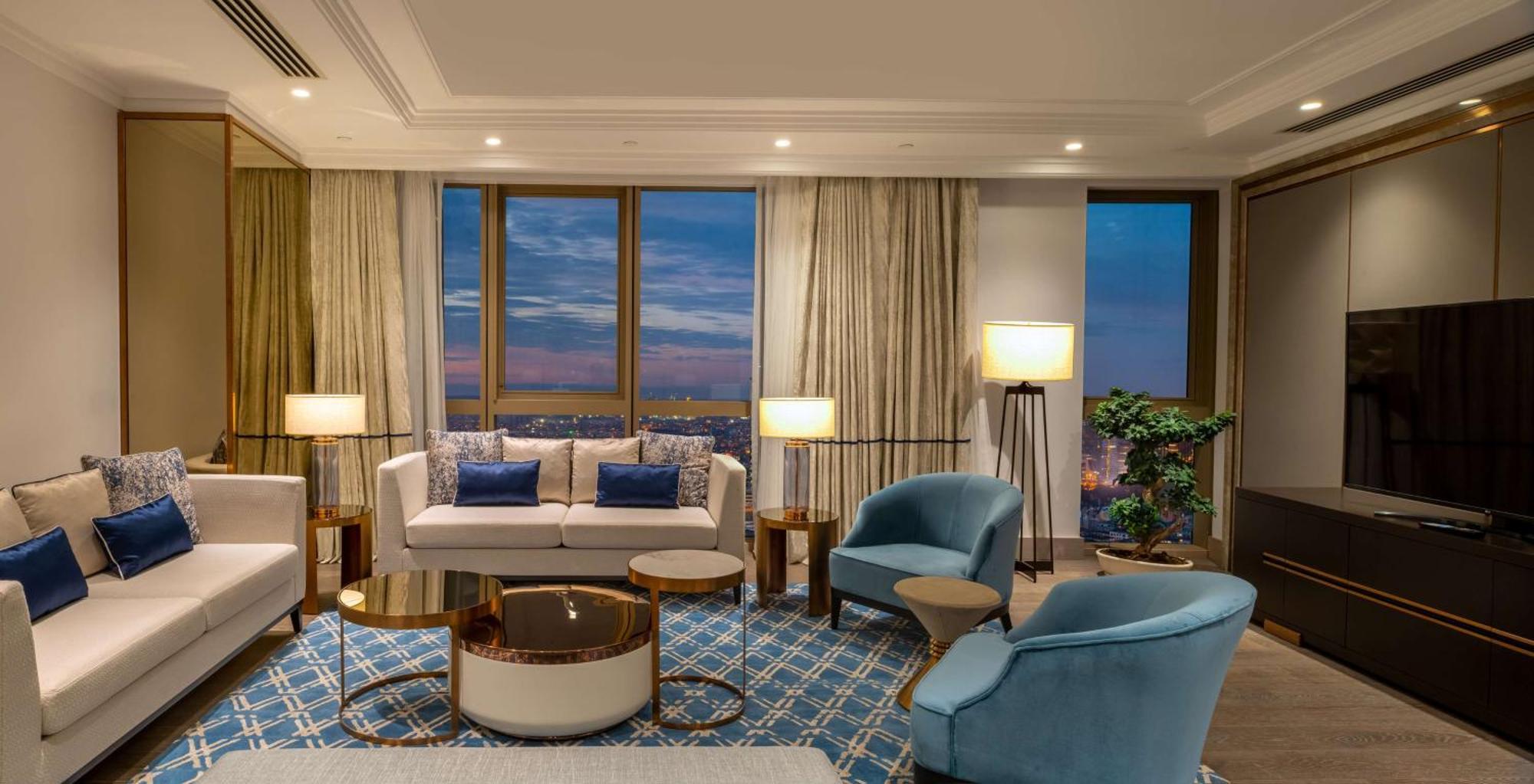 Hilton Mall Of Κωνσταντινούπολη Εξωτερικό φωτογραφία A living room at the hotel