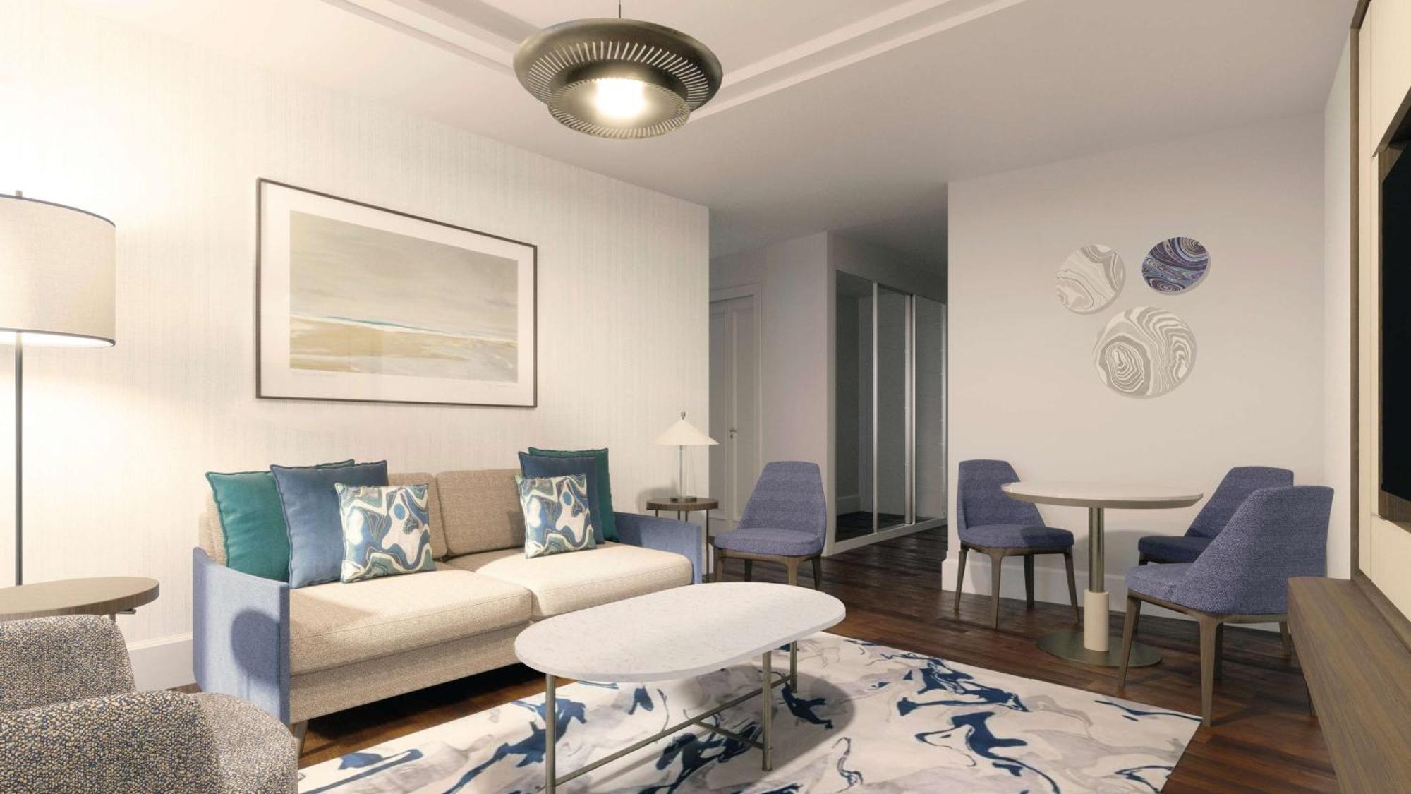 Hilton Mall Of Κωνσταντινούπολη Εξωτερικό φωτογραφία A staged living room