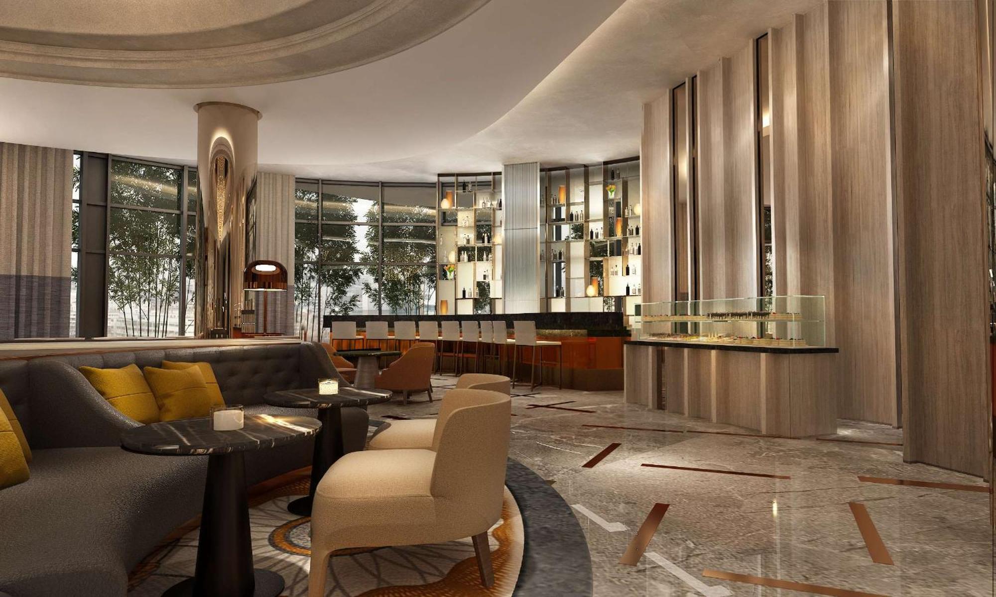 Hilton Mall Of Κωνσταντινούπολη Εξωτερικό φωτογραφία The lobby of the hotel
